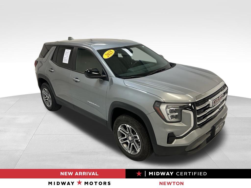Sterling Metallic 2025 GMC Terrain SUV / Crossover Front-Wheel Drive Continuously Variable Transmission