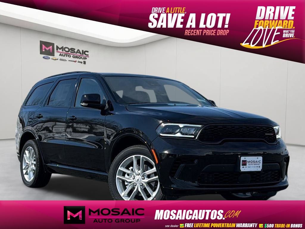 DB Black Crystal Clearcoat 2026 Dodge Durango GT Plus AWD SUV / Crossover All-Wheel Drive 8-Speed Automatic