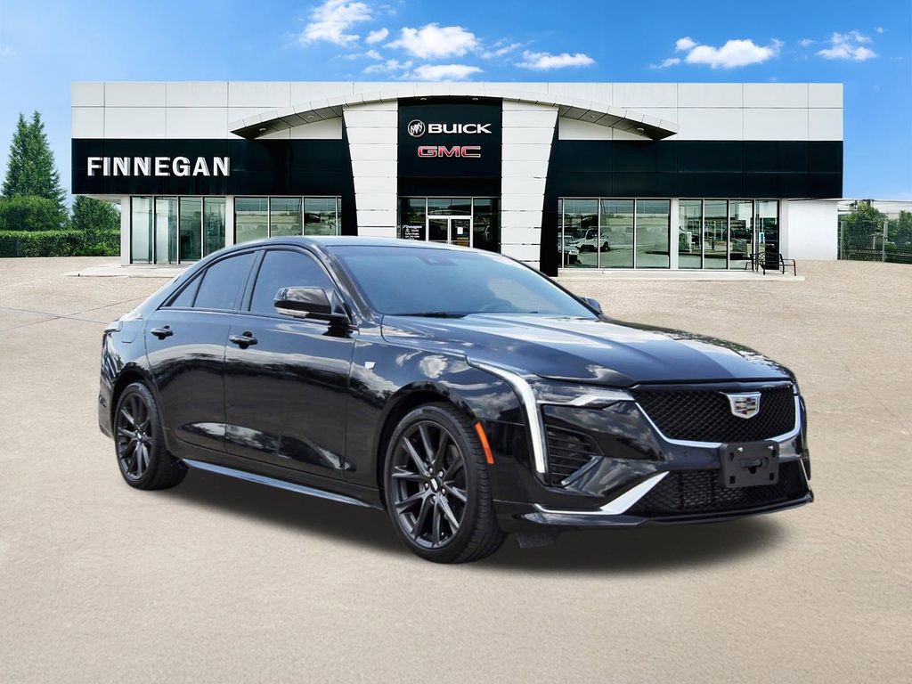 Black Raven 2025 Cadillac CT4 Sport RWD Sedan Rear-Wheel Drive 8-Speed Automatic