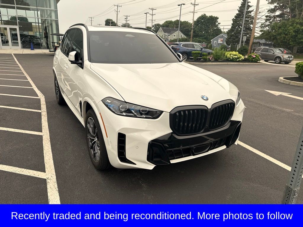 Alpine White 2025 BMW X5 SUV / Crossover All-Wheel Drive 8-Speed Automatic