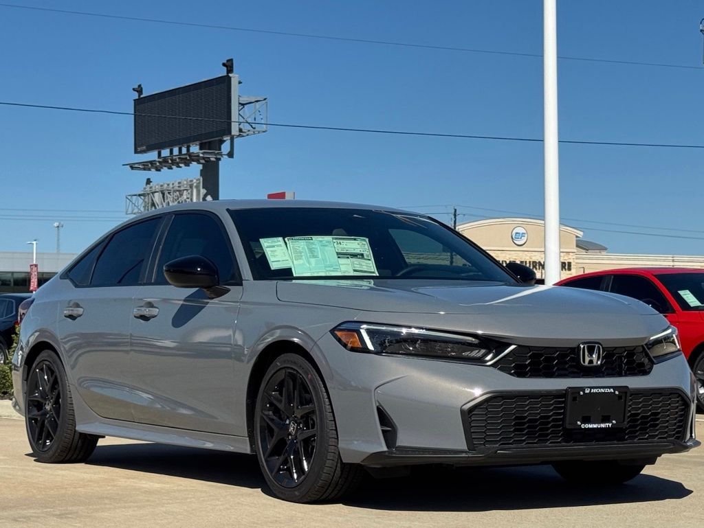 2026 Honda Civic Sport Gray at Community Honda
