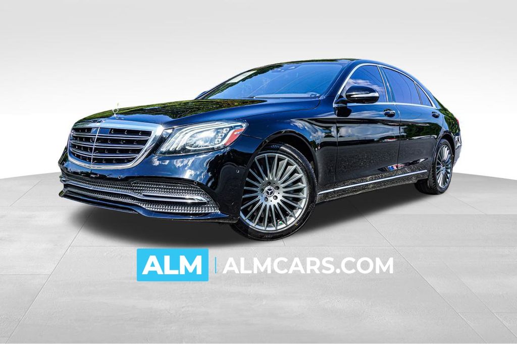 Magnetite Black Metallic 2020 Mercedes-Benz S-Class Sedan Rear-Wheel Drive 9-Speed Automatic