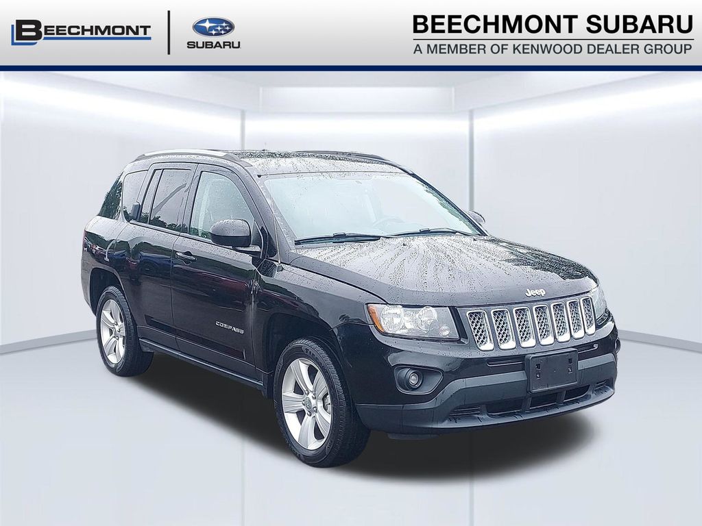 Black Clearcoat 2016 Jeep Compass SUV / Crossover Four-Wheel Drive 6-Speed Automatic