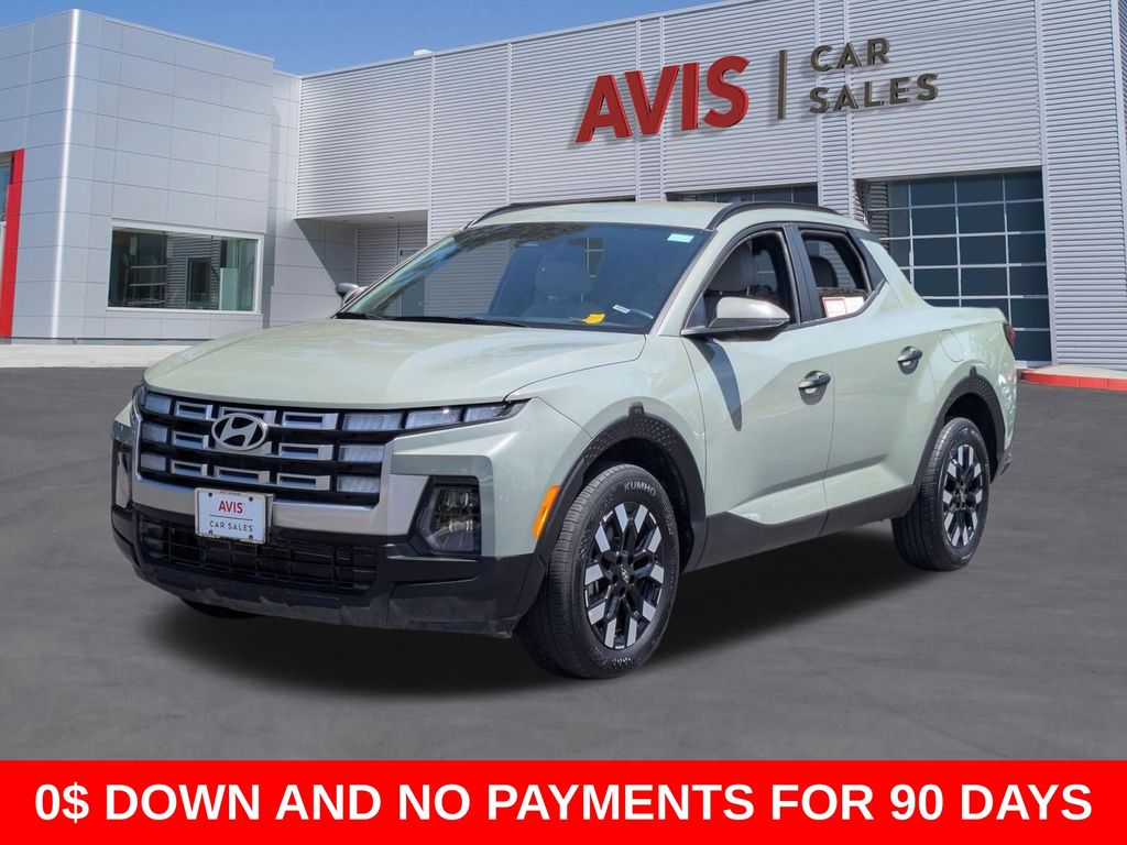 Gray 2025 Hyundai Santa Cruz SEL Crew Cab AWD Pickup Truck All-Wheel Drive 8-Speed Automatic