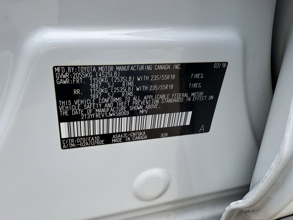 Used 2018 White Toyota Limited image 31