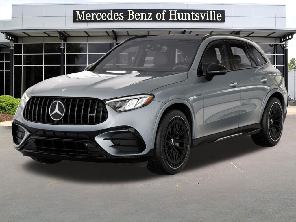 Cirrus Silver 2026 Mercedes-Benz GLC SUV / Crossover All-Wheel Drive 9-Speed Automatic
