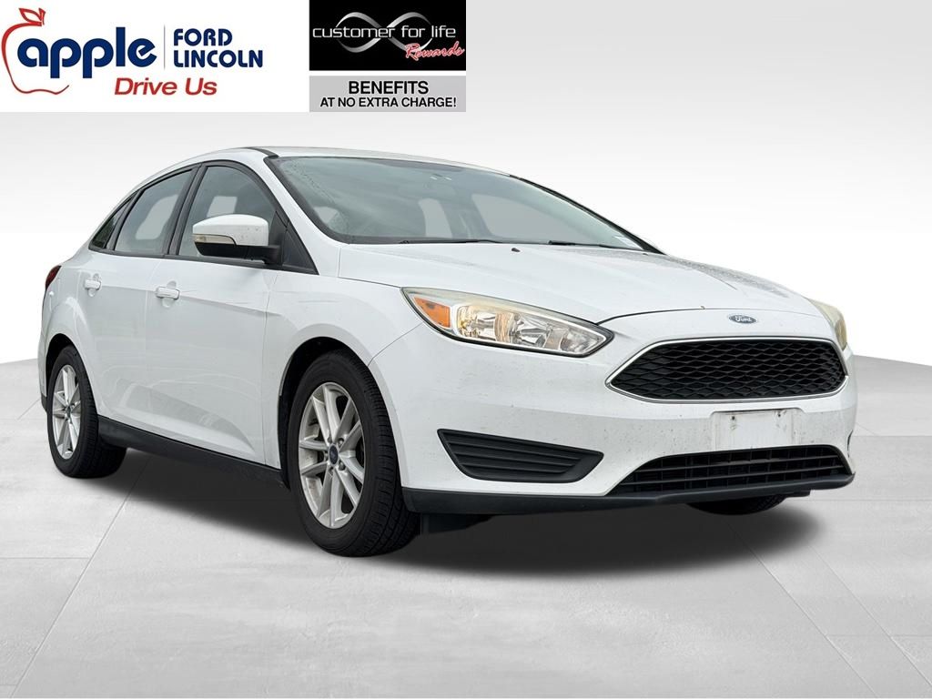 Oxford White 2016 Ford Focus Sedan Front-Wheel Drive Automatic