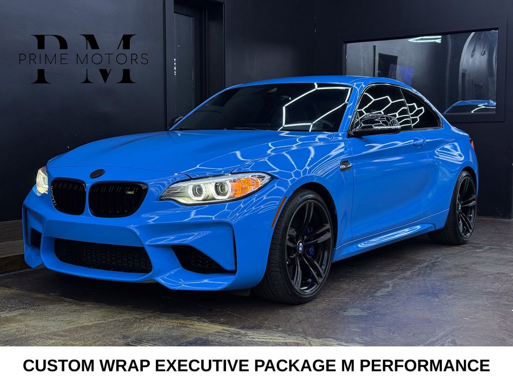 Alpine White 2017 BMW M2 Coupe Rear-Wheel Drive 7-Speed Automatic