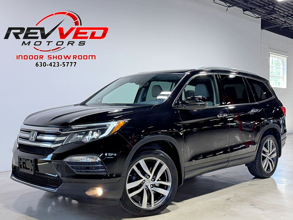 Crystal Black Pearl 2016 Honda Pilot SUV / Crossover All-Wheel Drive 9-Speed Automatic