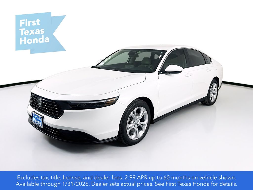 New Car 2025 Honda Accord  Lx For Sale Under $30,000 In Austin, Texas