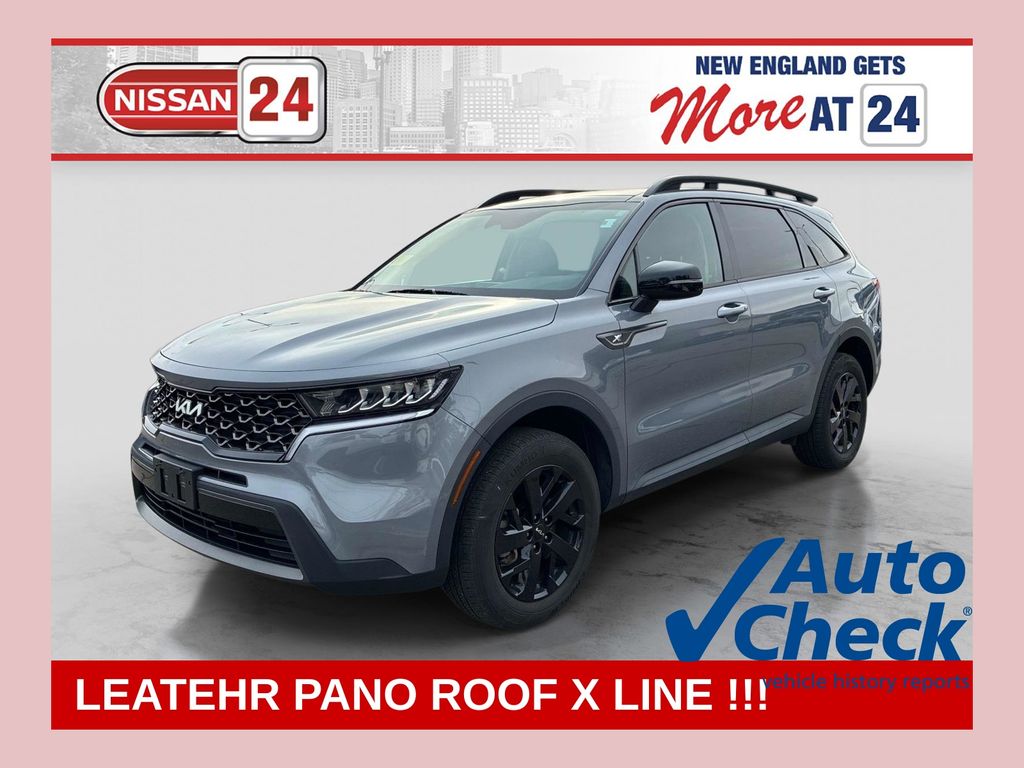 Silver 2023 Kia Sorento SUV / Crossover All-Wheel Drive 8-Speed Automatic