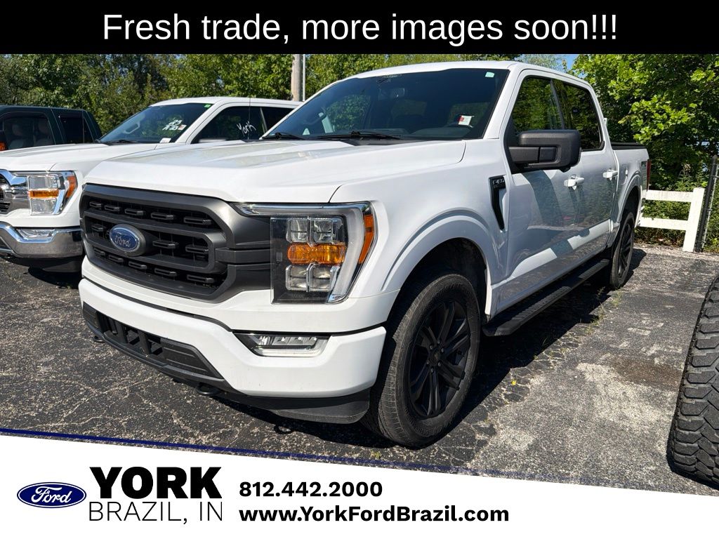 Oxford White 2021 Ford F-150 Pickup Truck Four-Wheel Drive Automatic