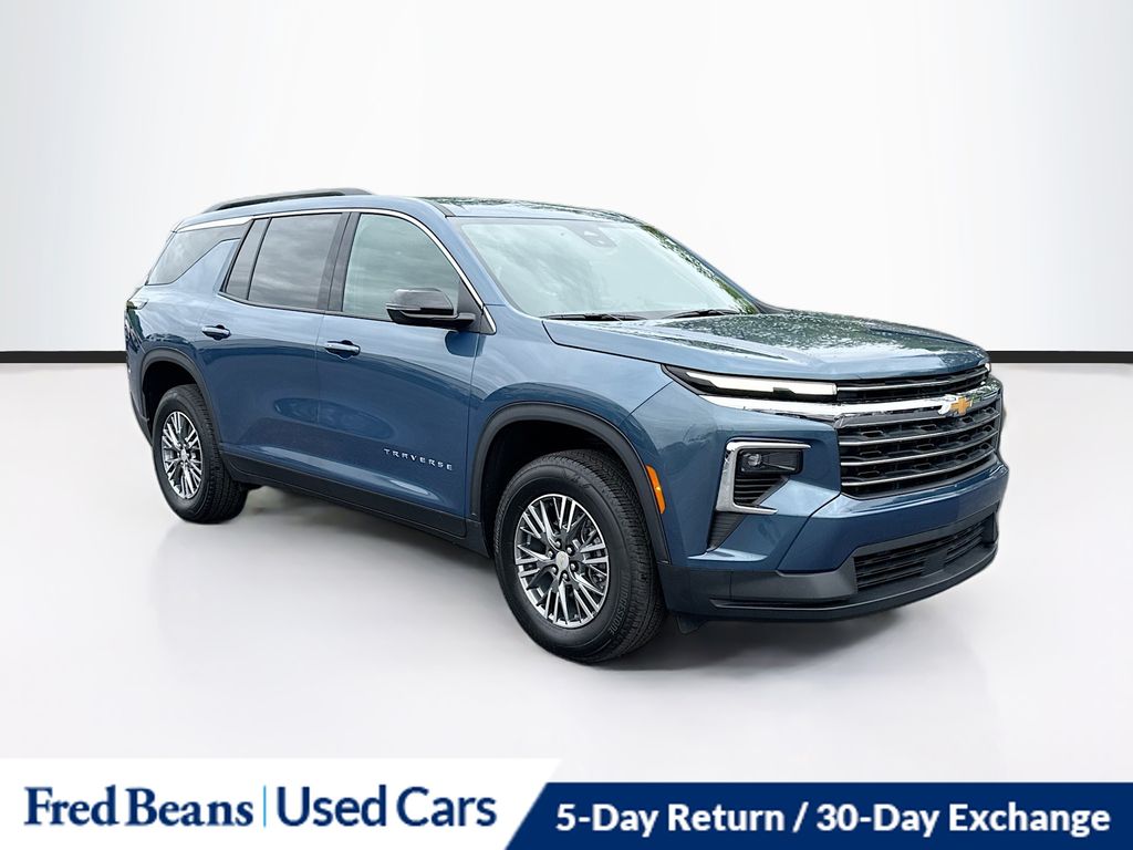 Lakeshore Blue Metallic 2026 Chevrolet Traverse LT AWD SUV / Crossover Four-Wheel Drive 8-Speed Automatic