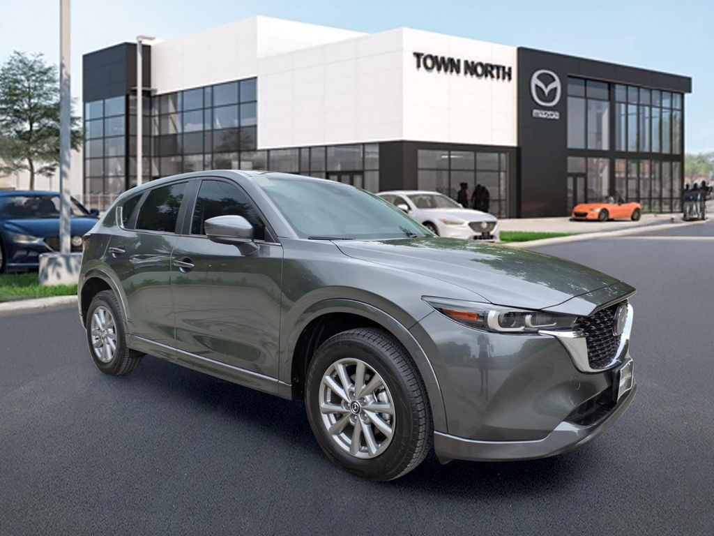 Machine Gray 2025 Mazda CX-5 2.5 S Preferred AWD SUV / Crossover All-Wheel Drive 6-Speed Automatic