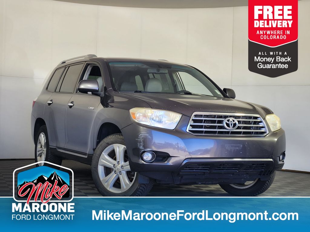 Black (Charcoal) 2008 Toyota Highlander SUV / Crossover All-Wheel Drive 5-Speed Automatic Overdrive