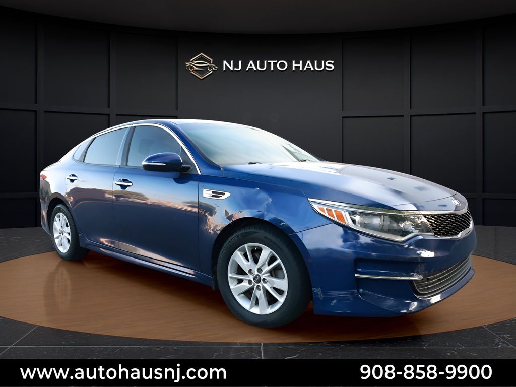 Horizon Blue 2018 Kia Optima LX Sedan Front-Wheel Drive 6-Speed Automatic