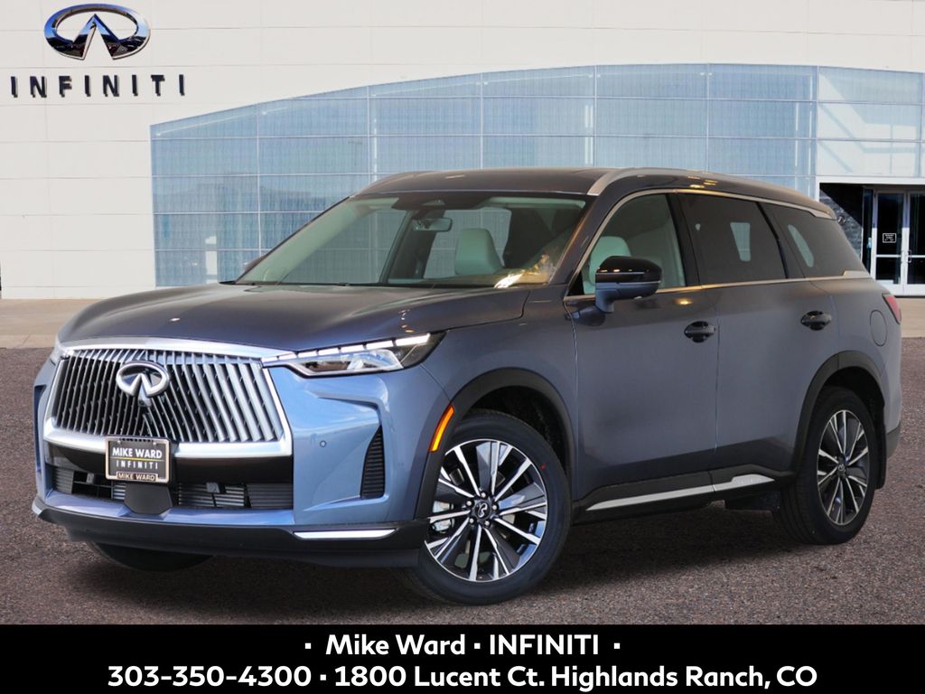 Moonbow Blue 2026 INFINITI QX60 Luxe AWD SUV / Crossover All-Wheel Drive 9-Speed Automatic