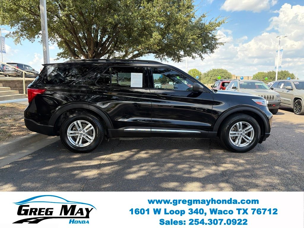 2020 Ford Explorer XLT Black at Greg May Honda