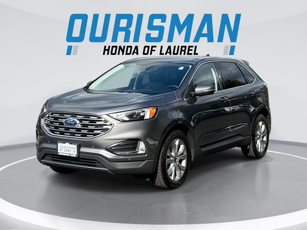 Carbonized Gray Metallic 2023 Ford Edge SUV / Crossover All-Wheel Drive 8-Speed Automatic