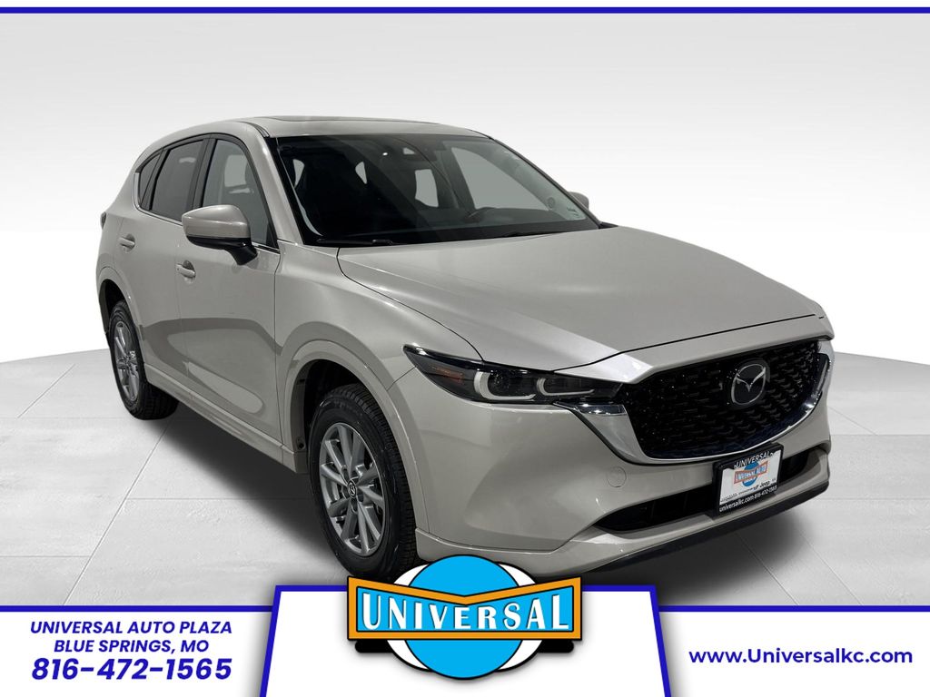 Gray (Platinum Quartz Metallic) 2025 Mazda CX-5 SUV / Crossover All-Wheel Drive 6-Speed Automatic