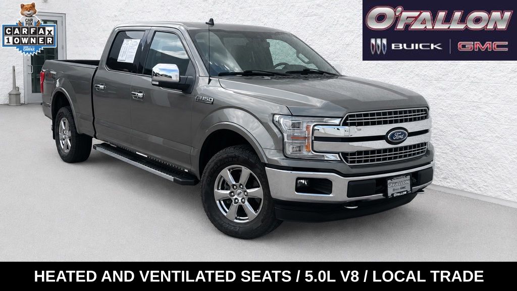 Silver Spruce Metallic 2020 Ford F-150 Pickup Truck Four-Wheel Drive Automatic