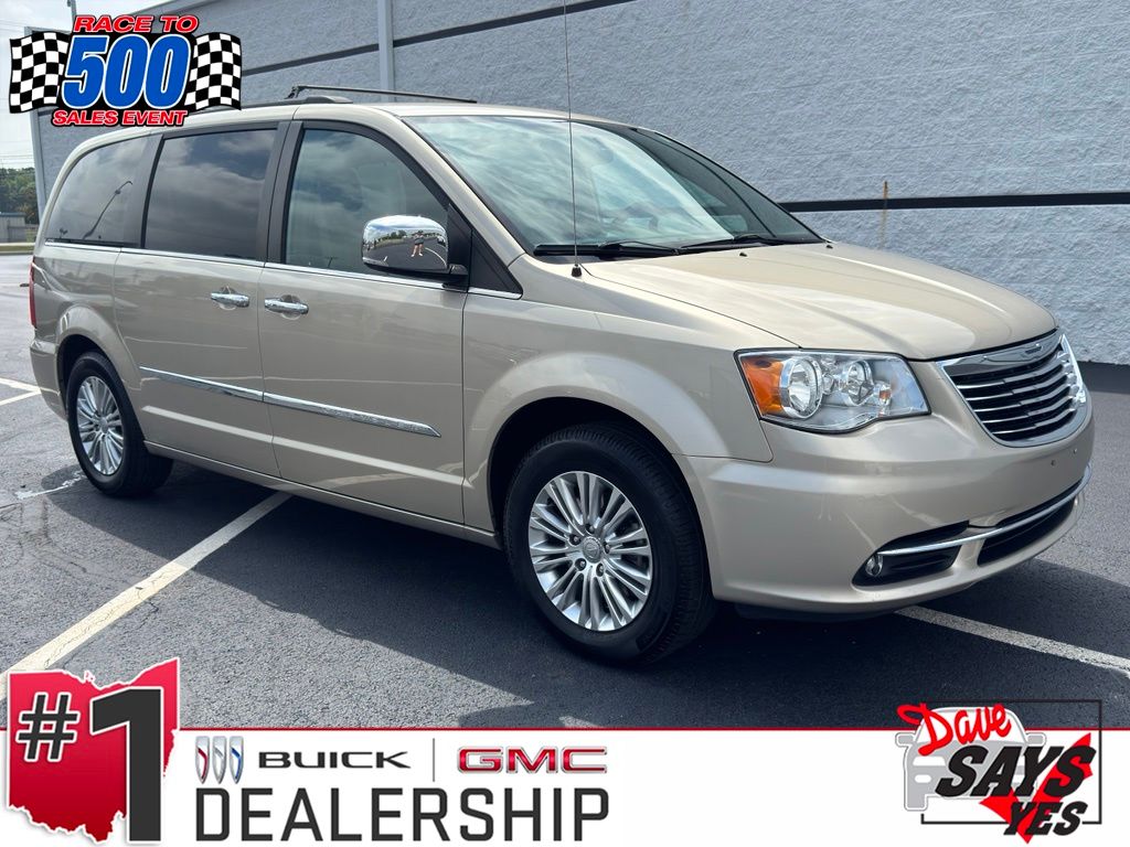 Cashmere/Sandstone Pearlcoat 2015 Chrysler Town & Country Touring-L FWD Minivan Front-Wheel Drive 6-Speed Automatic