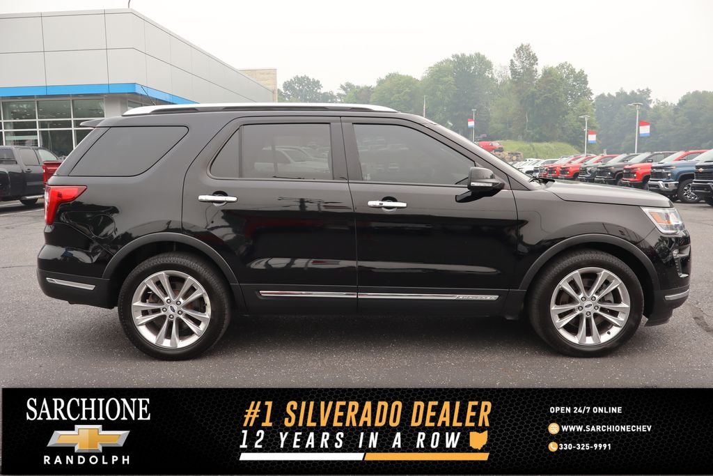 Shadow Black 2018 Ford Explorer SUV / Crossover All-Wheel Drive 6-Speed Automatic