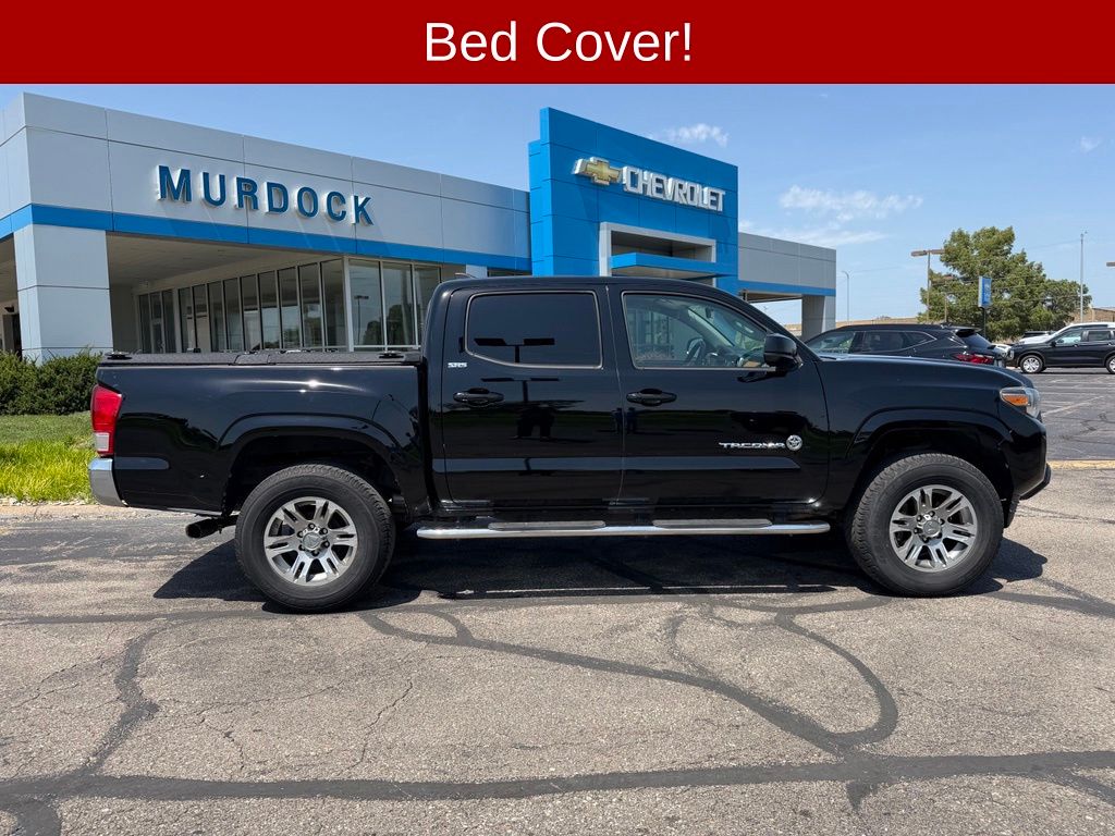 Black 2016 Toyota Tacoma Pickup Truck Four-Wheel Drive 6-Speed Automatic
