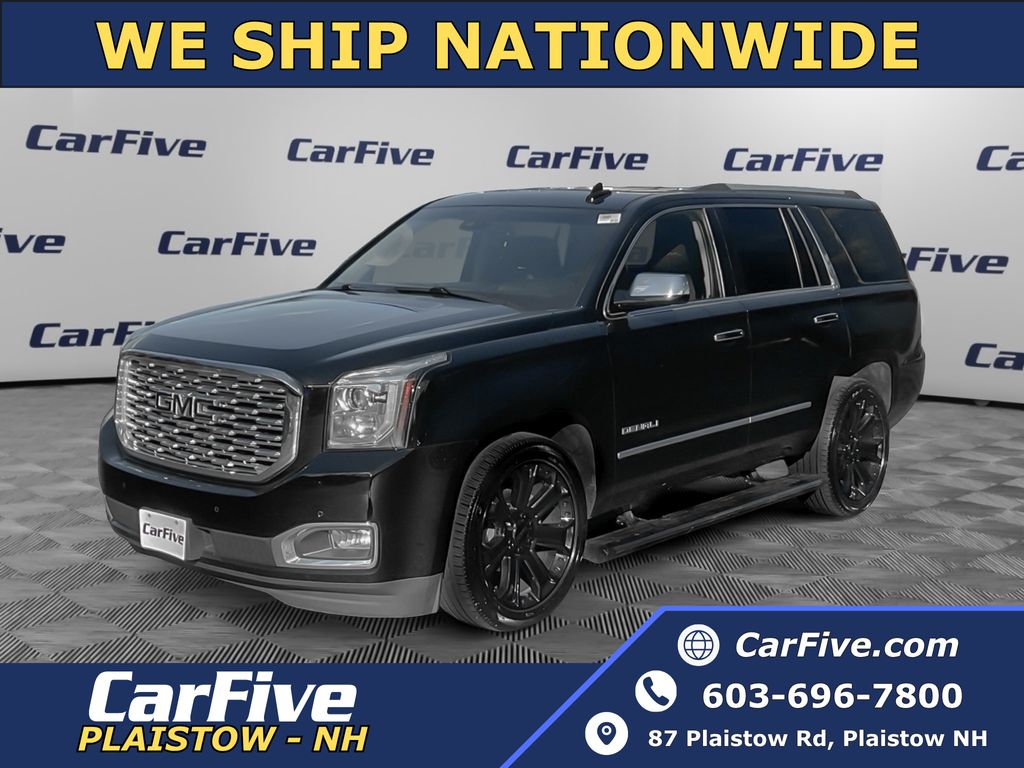 Onyx Black 2019 GMC Yukon SUV / Crossover Four-Wheel Drive 