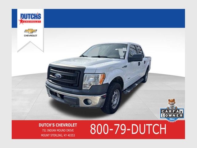 Oxford White 2013 Ford F-150 XL SuperCrew 4WD Pickup Truck Four-Wheel Drive 6-Speed Automatic