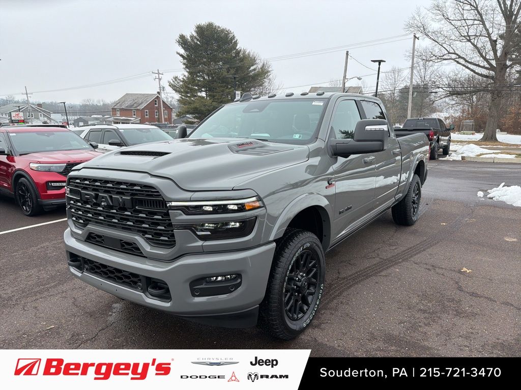 Ceramic Gray Clearcoat 2026 RAM 2500 Pickup Truck Four-Wheel Drive 8-Speed Automatic