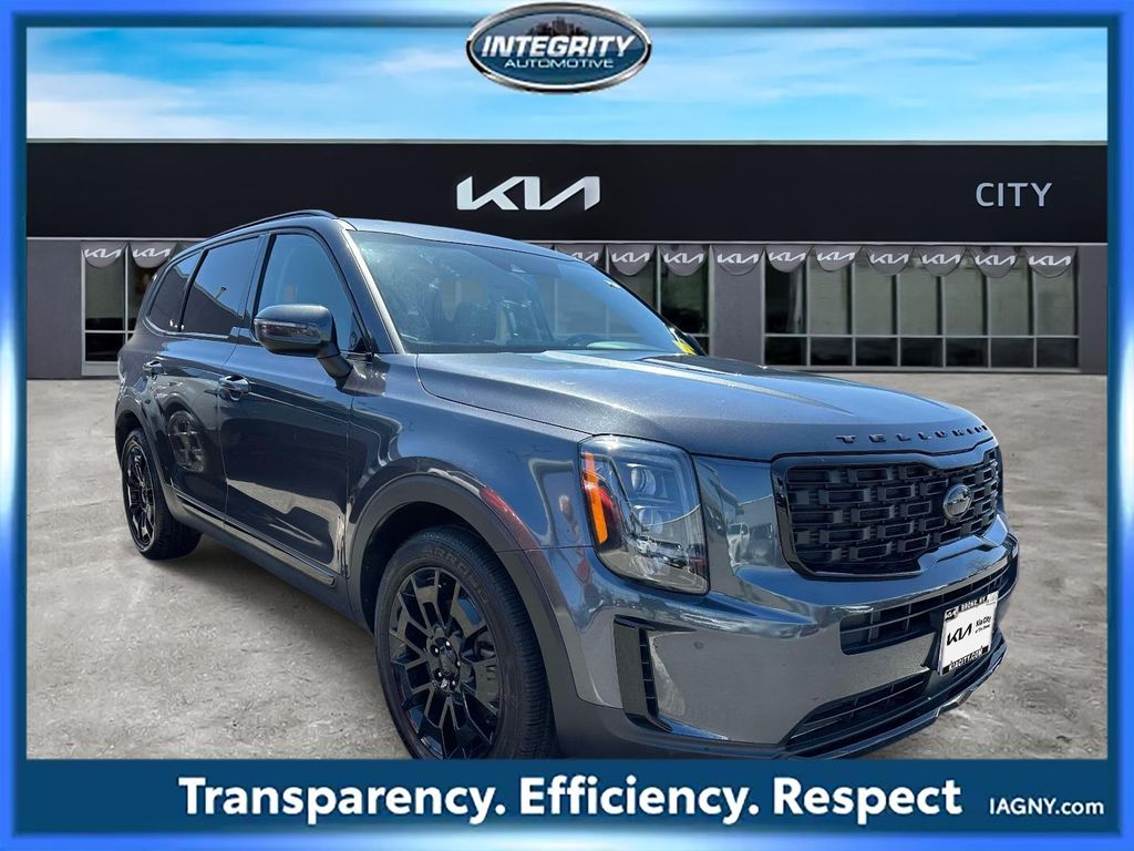 Gravity Gray 2021 Kia Telluride EX AWD SUV / Crossover All-Wheel Drive 8-Speed Automatic