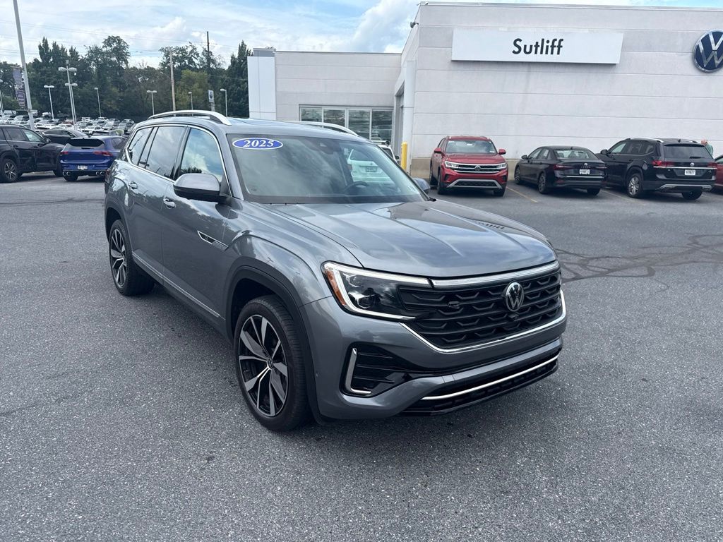 2025 Volkswagen Atlas 2.0T SEL Premium R-Line Gray at Subaru and VW of Moon Township
