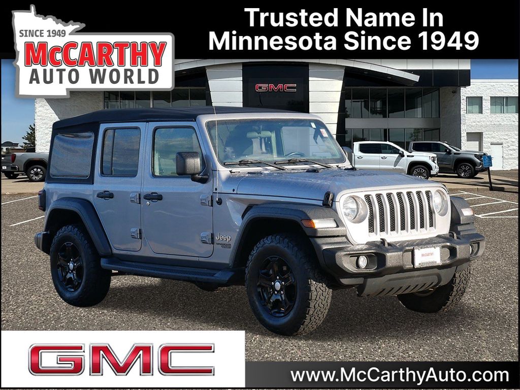 Billet Silver Metallic 2018 Jeep Wrangler SUV / Crossover Four-Wheel Drive 8-Speed Automatic