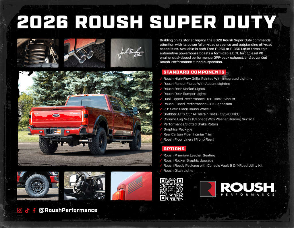 New 2026 White Ford ROUSH image 3