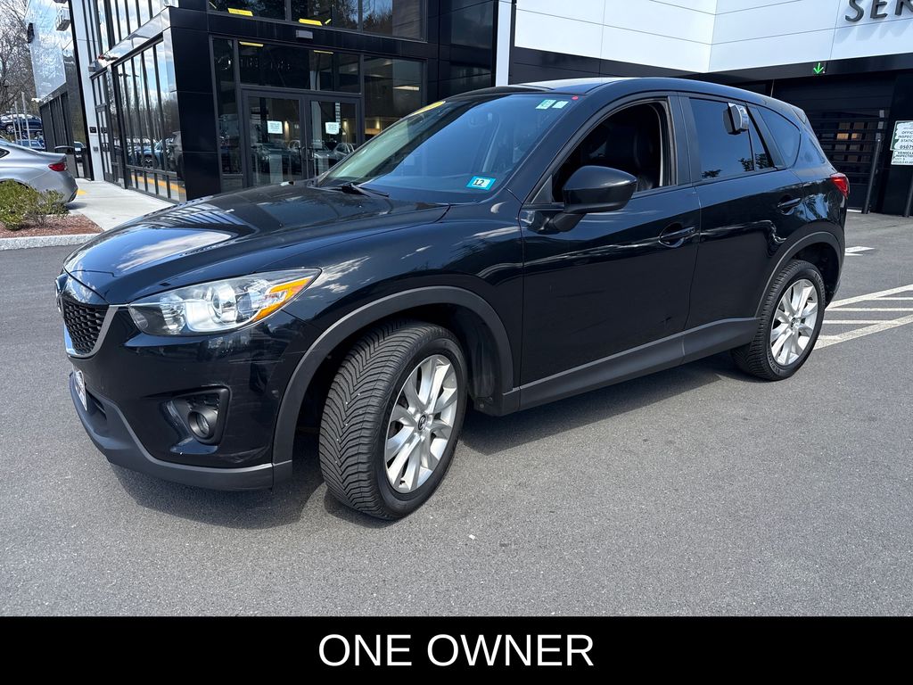 Jet Black 2014 Mazda CX-5 Grand Touring AWD SUV / Crossover All-Wheel Drive 6-Speed Automatic