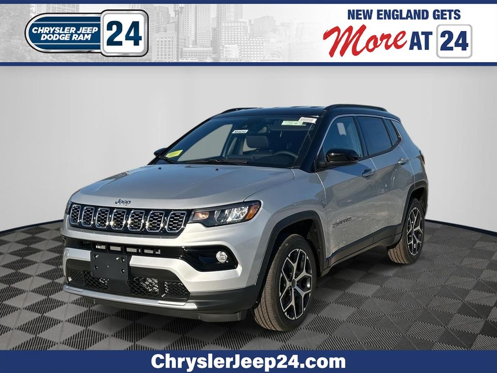 Silver Zynith Metallic Clearcoat 2026 Jeep Compass SUV / Crossover Four-Wheel Drive 8-Speed Automatic