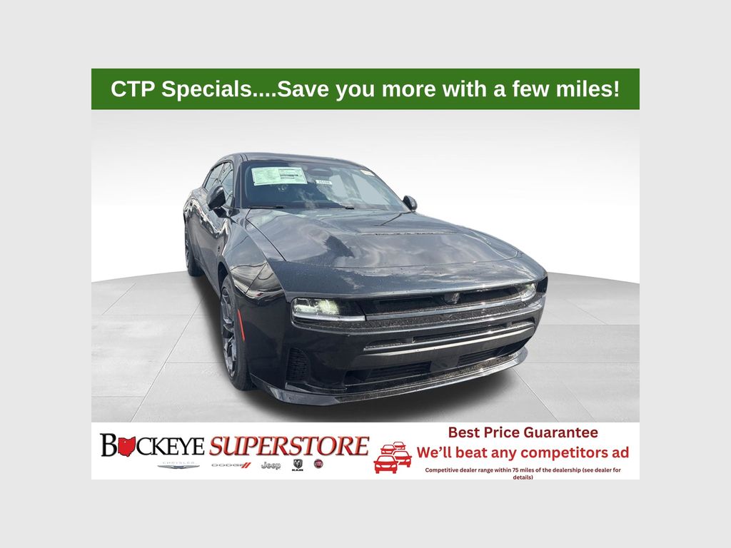 Diamond Black 2026 Dodge Charger Sedan All-Wheel Drive 8-Speed Automatic