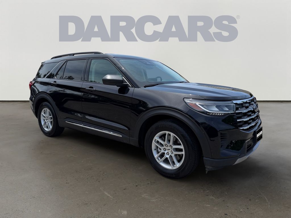 Black Metallic 2025 Ford Explorer SUV / Crossover Rear-Wheel Drive Automatic