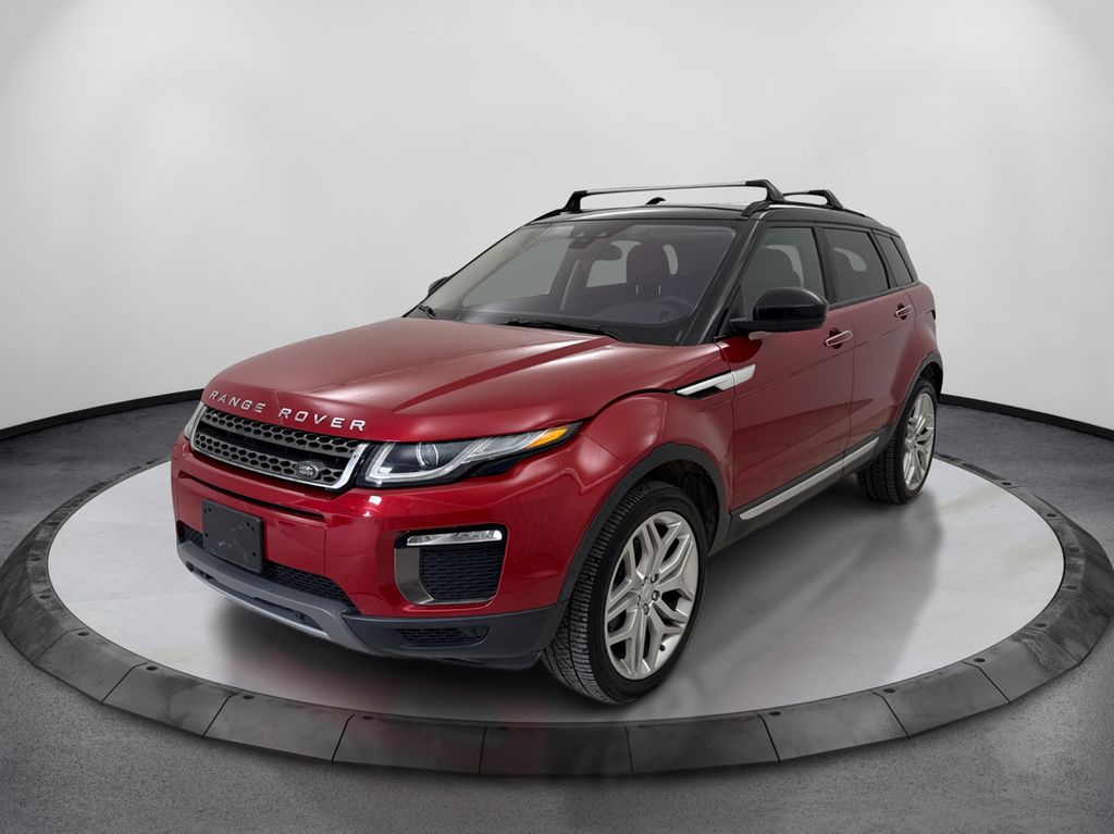 Red 2016 Land Rover Range Rover Evoque SUV / Crossover All-Wheel Drive 9-Speed Automatic