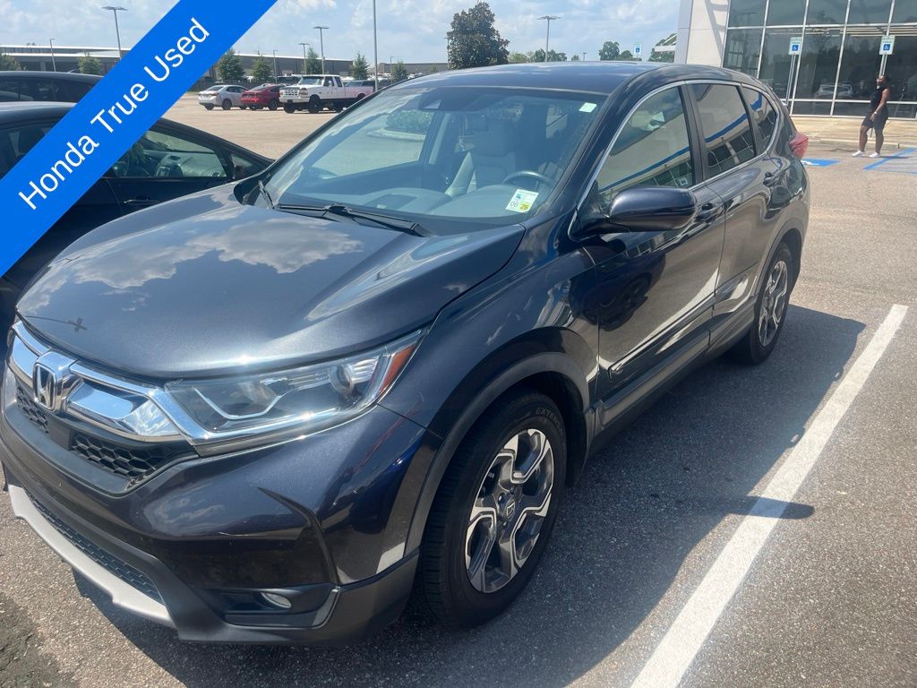 Gray (Modern Steel Metallic) 2018 Honda CR-V SUV / Crossover Front-Wheel Drive Continuously Variable Transmission