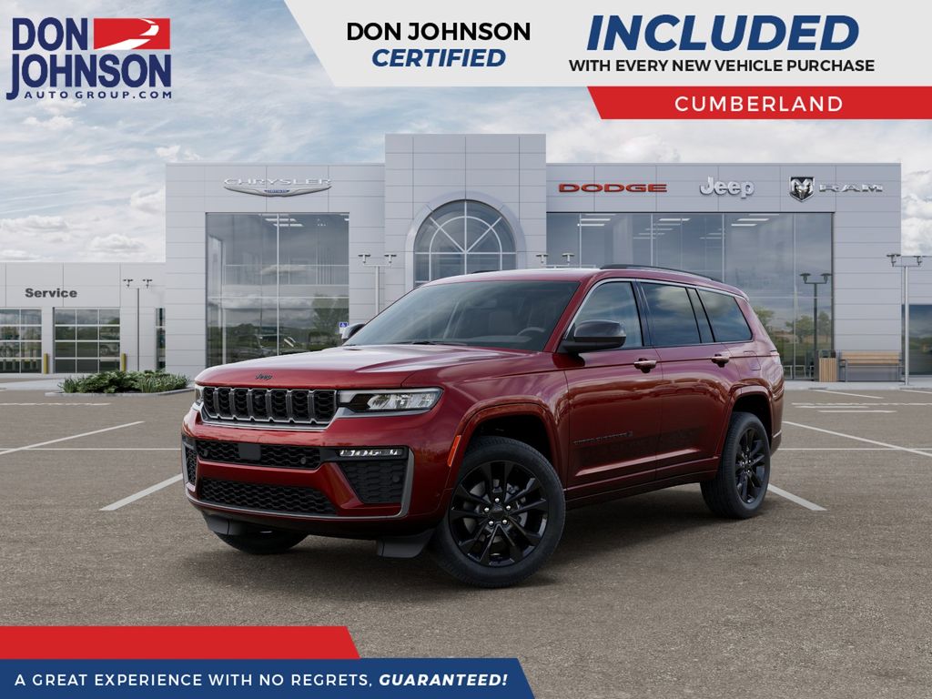 Velvet Red Pearlcoat 2026 Jeep Grand Cherokee L SUV / Crossover Four-Wheel Drive 8-Speed Automatic