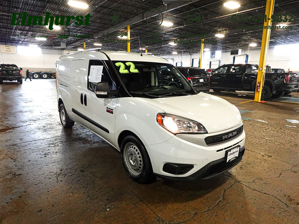 Bright White 2022 RAM ProMaster City Passenger Wagon FWD Van Front-Wheel Drive 9-Speed Automatic