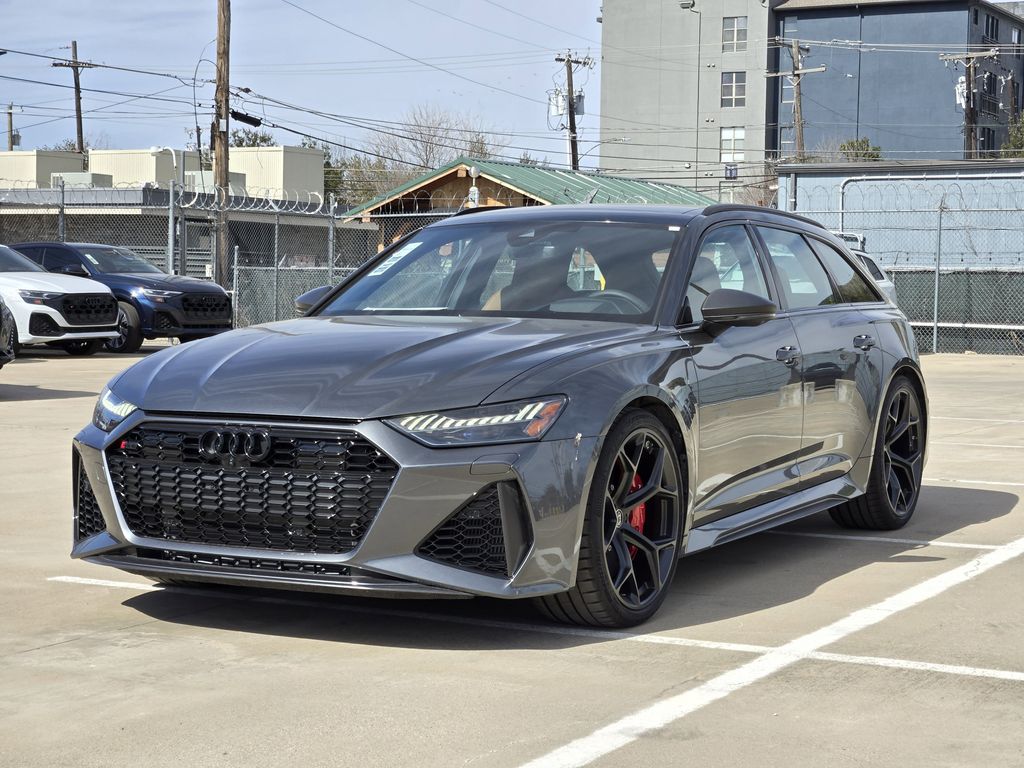 new 2026 Audi RS 6 Avant performance car, priced at $154,590