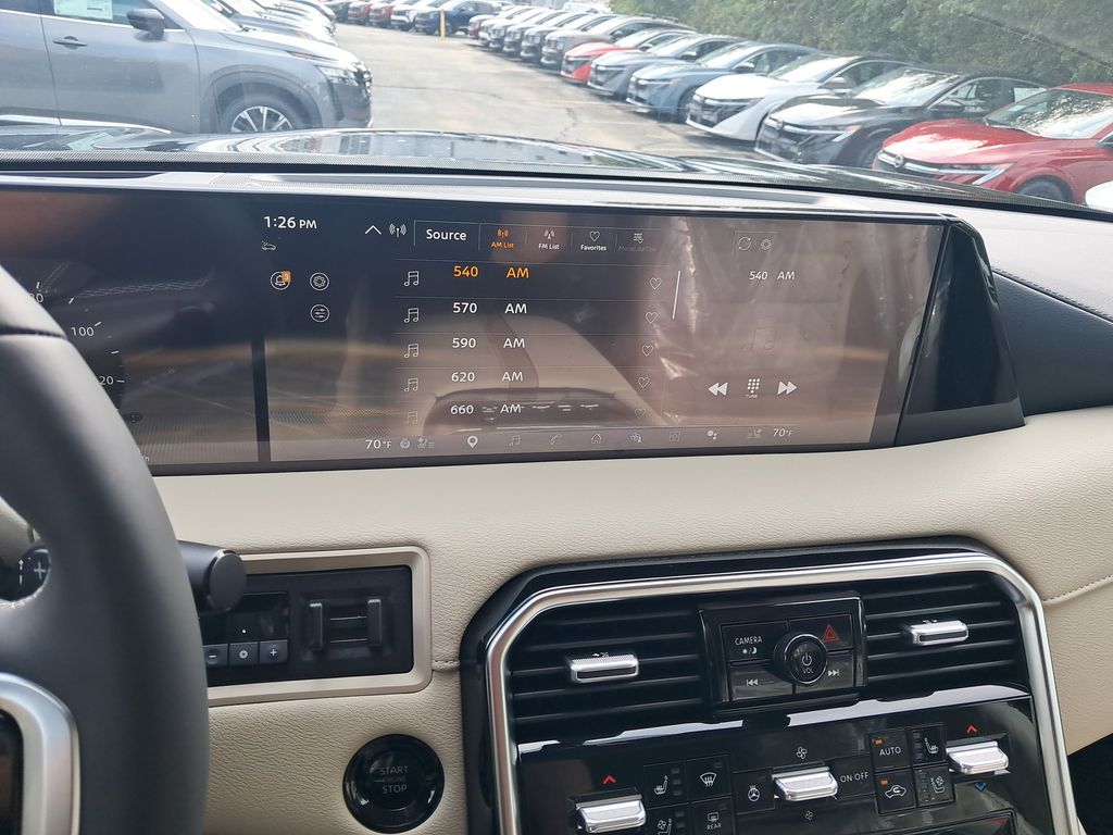 2026 Nissan Armada Platinum Reserve Black at John Sisson Motors