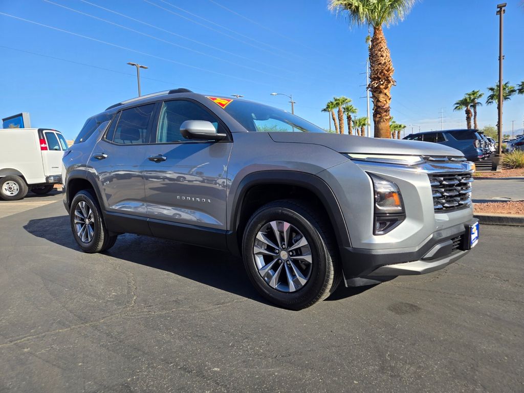 Sterling Gray Metallic 2025 Chevrolet Equinox SUV / Crossover Front-Wheel Drive Continuously Variable Transmission