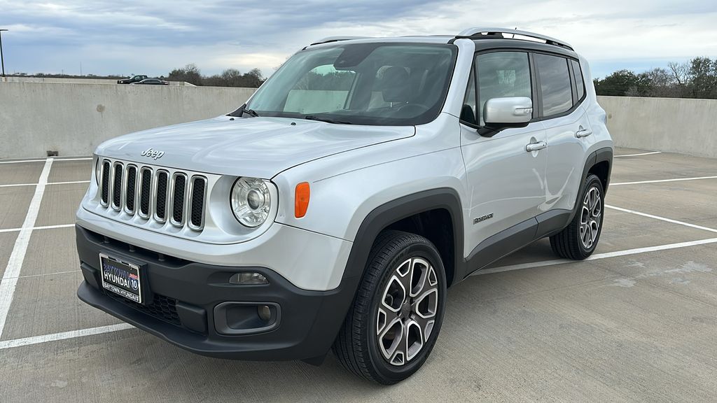 2017 Jeep Renegade Limited Silver at Classic Elite Chevrolet Hwy 6