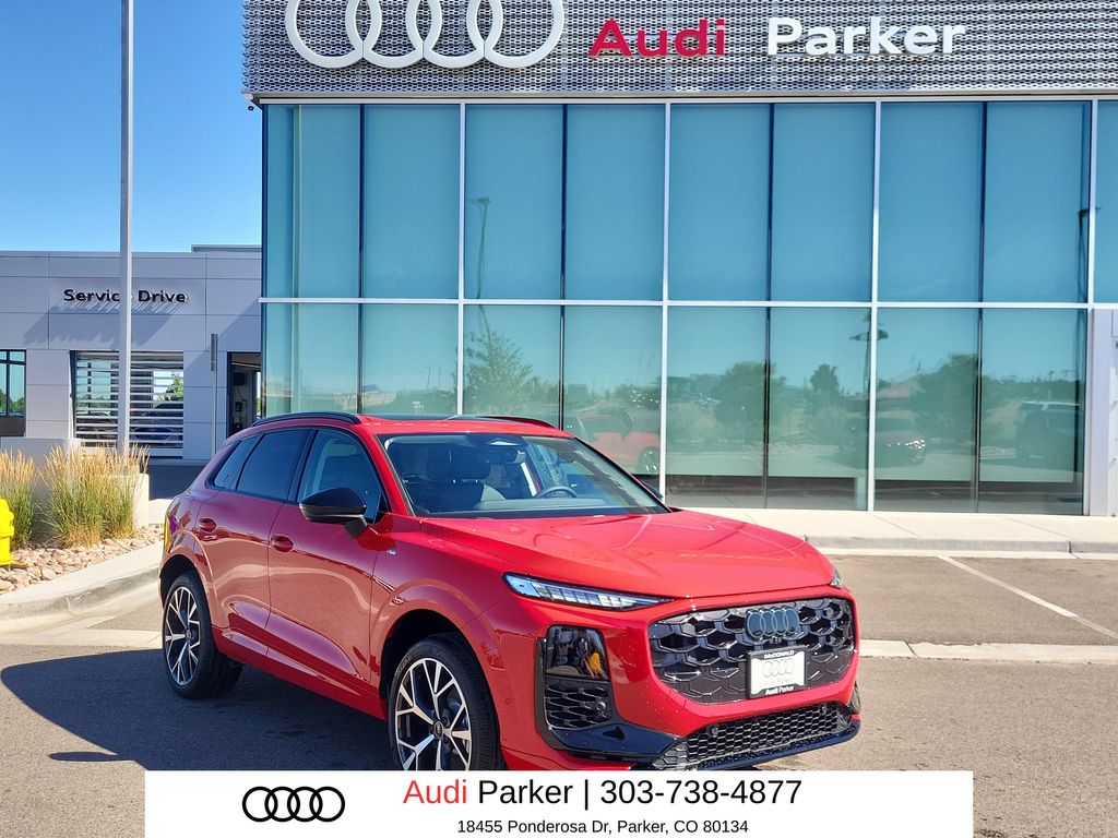 Progressive Red Metallic 2026 Audi Q3 SUV / Crossover All-Wheel Drive 7-Speed Automatic
