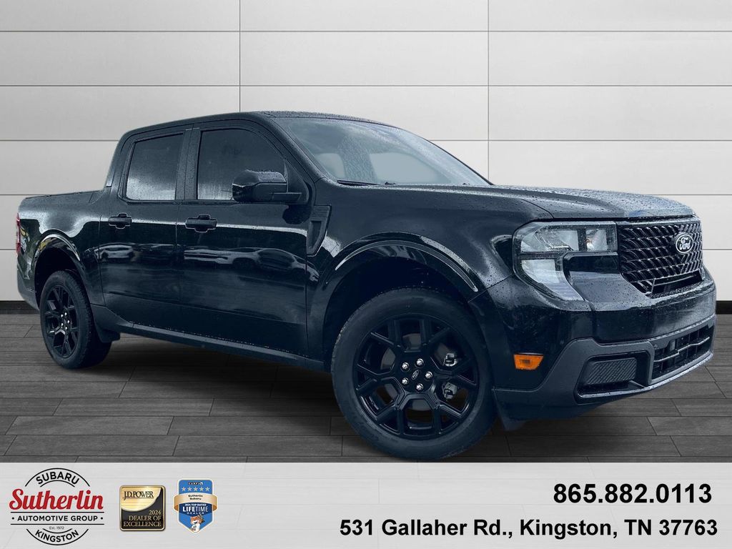 Shadow Black 2025 Ford Maverick Pickup Truck All-Wheel Drive 8-Speed Automatic