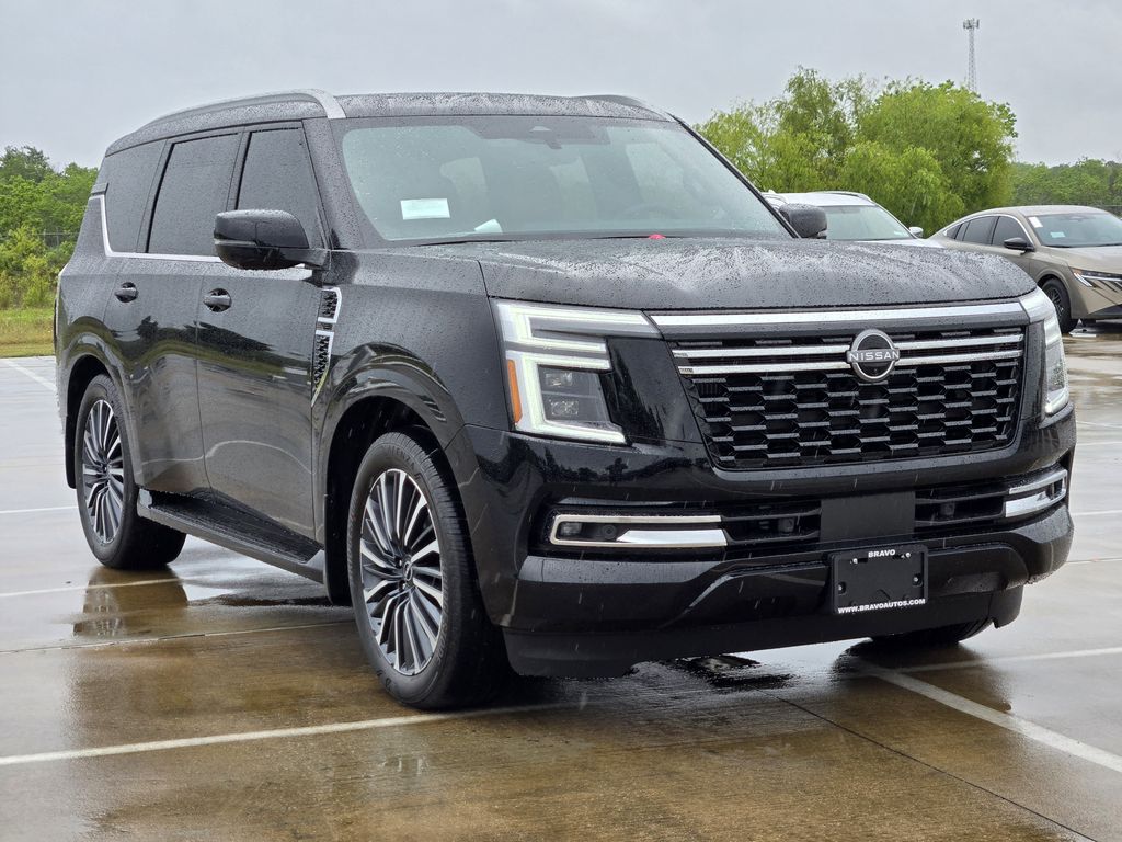 2026 Nissan Armada Platinum Reserve Black at Bravo Nissan